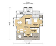 Проект каркасного дома Граф