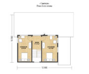 Проект каркасного дома Тампере