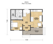 Проект каркасного дома Лахти