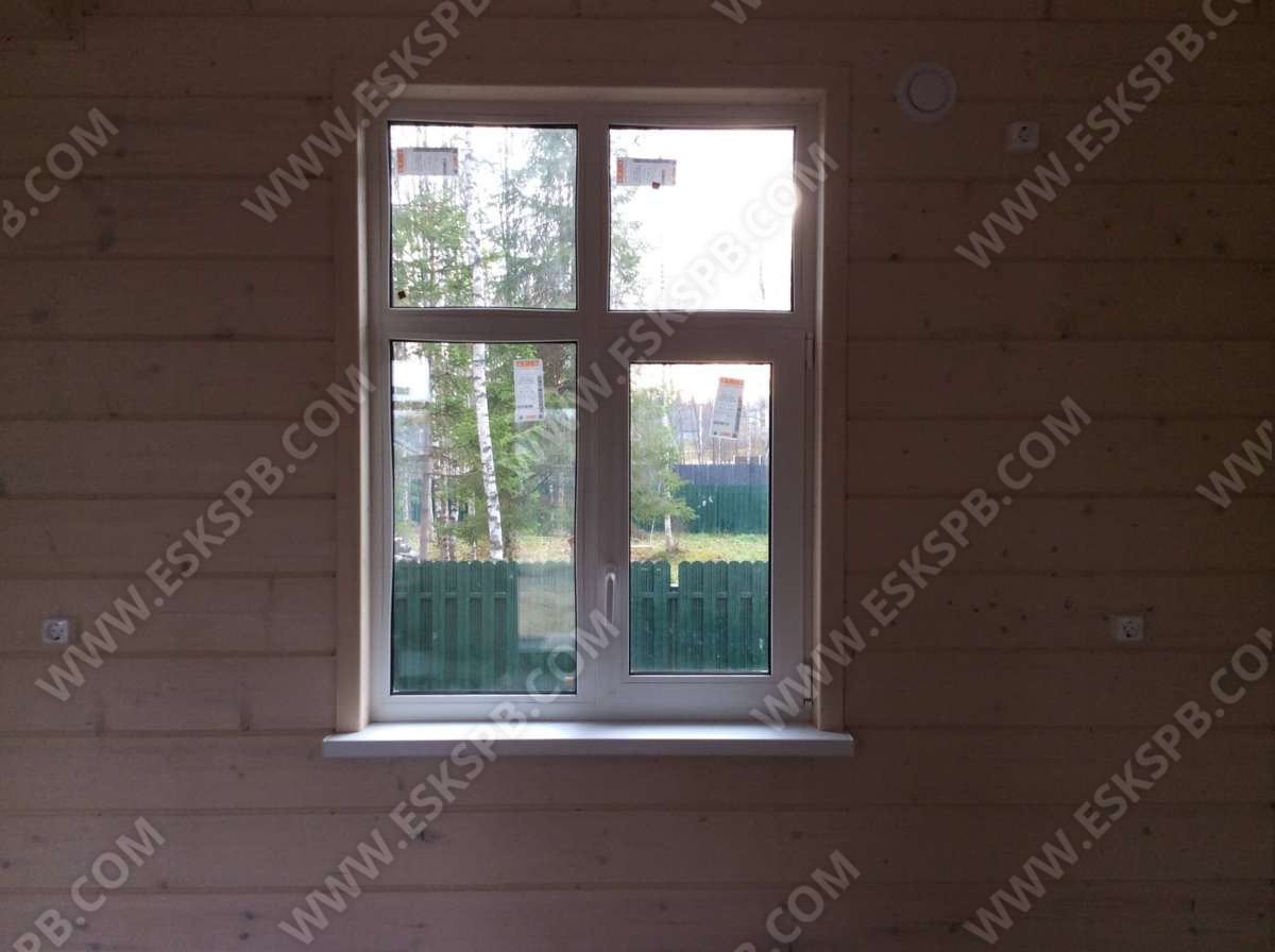 Завершена внутренняя отделка в каркасном доме по проекту «Майский» в Дубках.