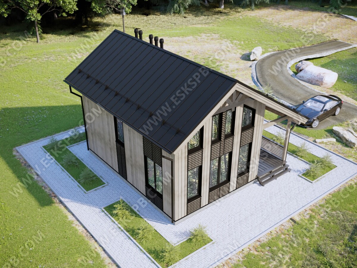 Проект каркасного дома Орфей