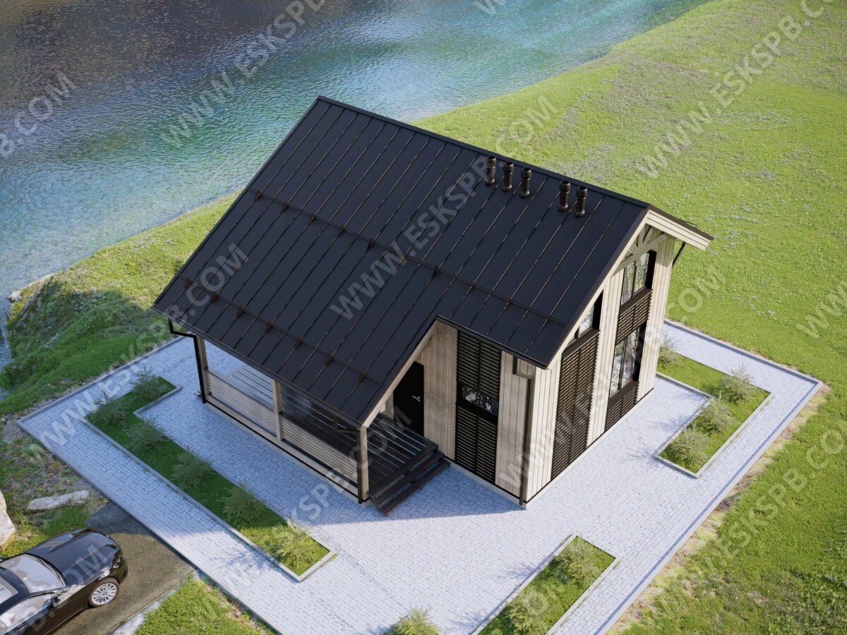 Проект каркасного дома Орфей