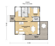 Проект каркасного дома Нокиа