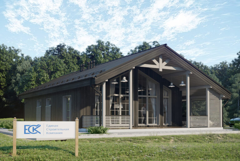 Проект каркасного дома Коралл