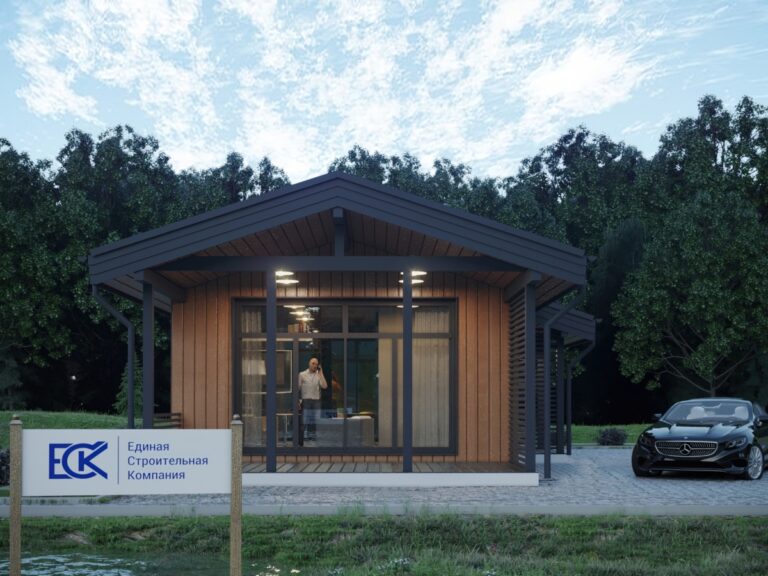 Проект каркасного дома Малахит