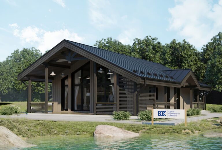 Проект каркасного дома Янтарь