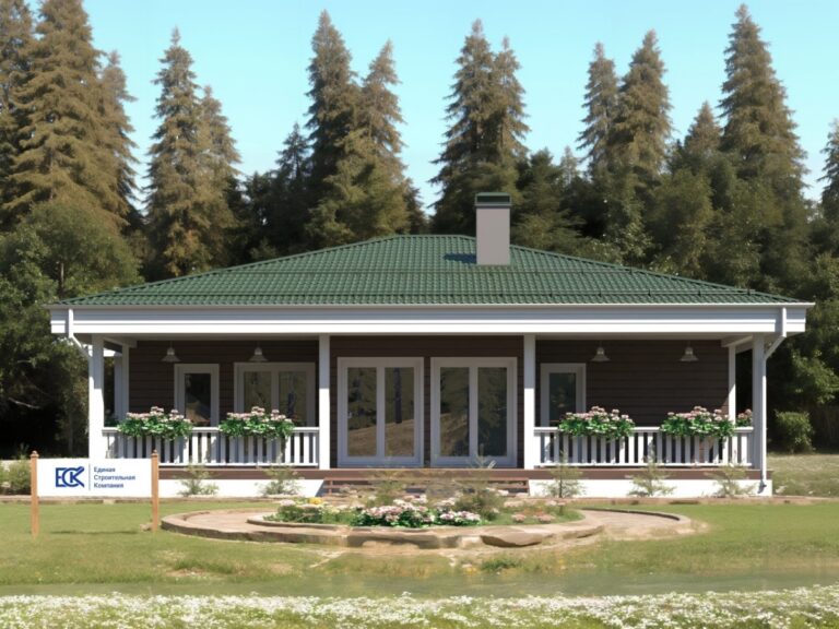 Проект каркасного дома Виктория