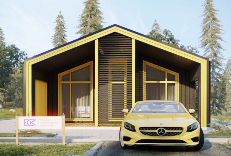 Проект каркасного дома Сапфир Барн