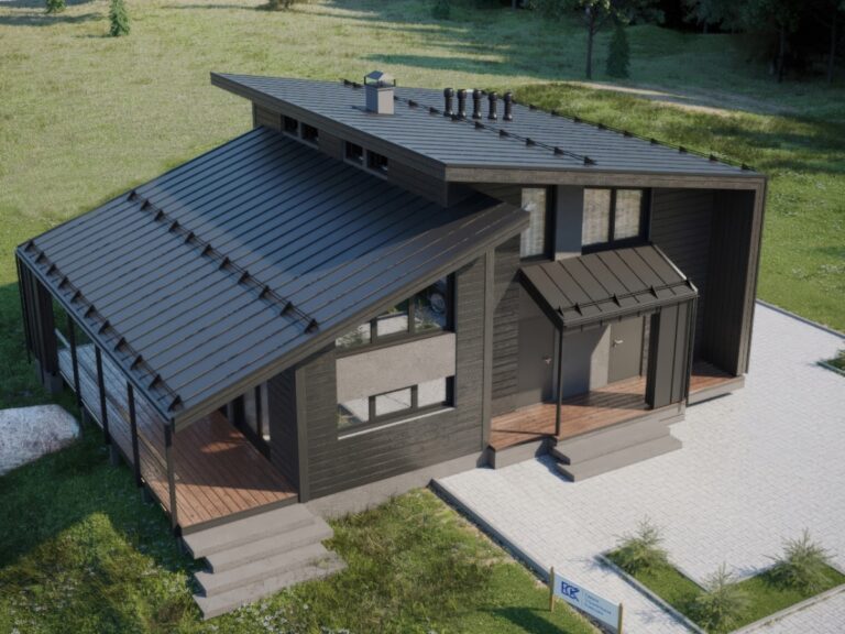 Проект каркасного дома Меркурий