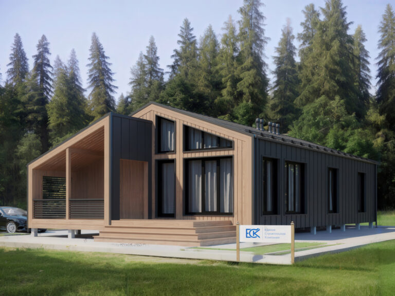 Проект каркасного дома Комета